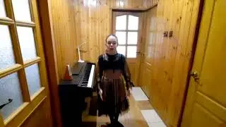 Воронюк Кристина,  8 лет. МБОУ ДО "ДШИ №5", г.Старый Оскол.  А.И.Хачатурян- "Вечерняя сказка".