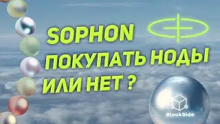 Sophon покупать ноды или нет? Разбор проекта и условий.