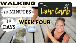 I WALKED 30 minutes a DAY for 30 DAYS || LOW CARB EDITION || I CANNOT BELIEVE what HAPPENED