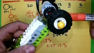 Lego WeDo - Speed Lesson (Gear Multiplier Math) Part 4