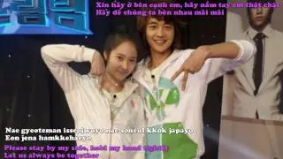 [ Engsub & Roman & Vietsub ] Melody (moderato) - Krystal F(x) ( Minho & Krystal pics )