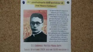 A 80 anni dall'uccisione del diacono Fornasari