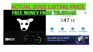 dogs listing price Actual from telegram wallet
