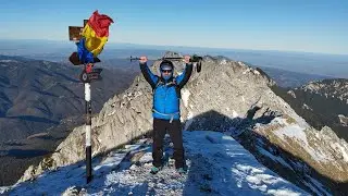 POVESTE DE IARNĂ din Piatra Craiului : Vârful La Om
