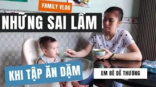 Những sai lầm khi tập ăn dặm cháo cho bé và cách tránh để bé ăn ngon miệng hơn