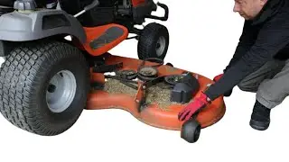 ►Riding Tractor Deck Removal Highlights - Husqvarna
