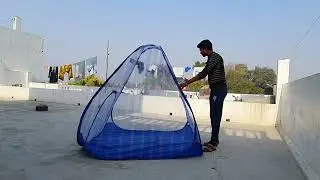 How to Fold Mosquito Net// मच्छर दानी को फोल्ड करने का सही तरीका ||Machardani fold karna sikhe ||
