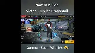 Victor - Jubilee Dragontail New Gun Skin || Free Fire || #short || Monsters FF