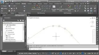 Editing Civil 3D Feature Line Geometry using 