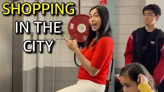 SHOPPING In The CITY With The Kids | Diana Zubiri