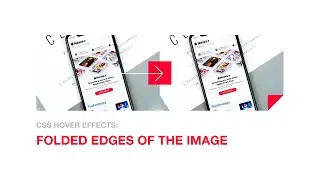 Image Hover Effect   Floded Edge By Using CSS & HTML