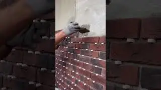 Укладка декоративного камня ручной формовки