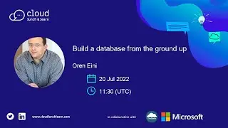 Build a database from the ground up