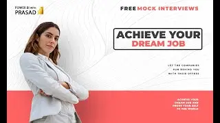 POWER BI INTERVIEWS || POWER BI FREE MOCK INTERVIEWS -03, 3Y EXP || POWER BI INTERVIEW QUESTIONS