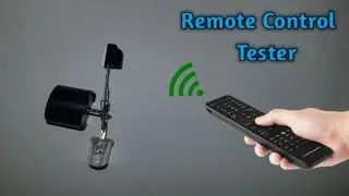 How To Make IR Remote Control Tester At Home | #DIY IR Remote Control Tester Very Easy