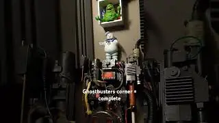 The Ghostbusters corner of the studio is now complete! #ghostbusters