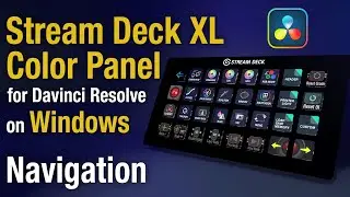 Davinci Color Panel Stream Deck XL Win Navigation