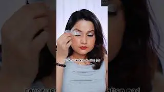 How to remove glitter eyeshadow in Seconds Effortlessly 😍#shorts #youtubeshorts