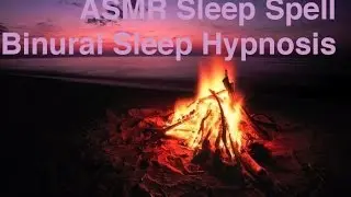 ASMR Sleep Spell: Binaural Sleep Hypnosis with layered audio