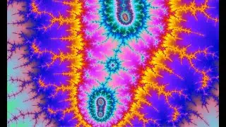 MANDELBROT FRACTAL DEEP ZOOM  - ASMR