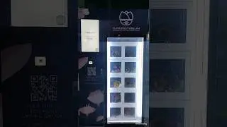 Flower Vending Machine -  Cubao LRT 2 Station #raincheckblog