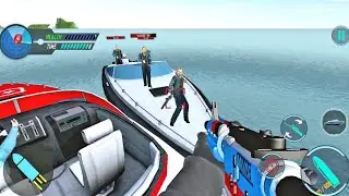 Gangster Chase Police BOAT Games -Police Boat Games
