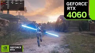 Star Wars Jedi: Survivor : RTX 4060 (8GB) Laptop + R7 7735hs ( 1080p RTX ON ) ASUS TUF A15 (2023)