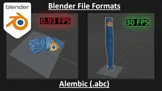 Blender Import Export - File Format Alembic