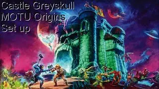 Masters of the Universe Origins | Castle Greyskull | Set Up | 2004 | He - Man