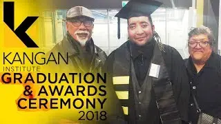 Kangan Institute Graduation Ceremony 2018 & Performs the Australian National Anthem RECEIVES DIPLOMA