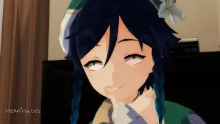 Venti wants the D || Genshin Impact Animation MMD