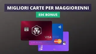 Le Migliori Carte Prepagate per Maggiorenni - Vivid, Revolut, Crypto.com | 55€ Bonus