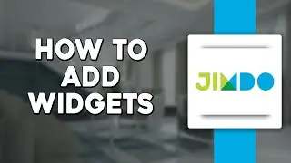 How To Add Widgets in Jimdo Website (Quick & Easy)