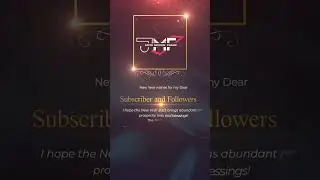 Happy New Year Wishes From Jafrimotion Frame