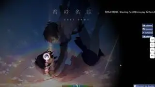 My first silver double ss in osu