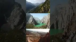 Kyrgyzstan by drone #shorts