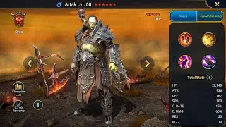 ARTAK GUIDE | RAID SHADOW LEGENDS