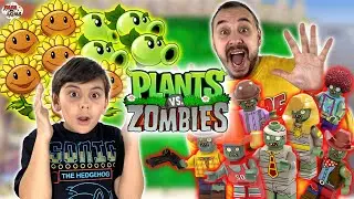 ЗОМБИ ПРОТИВ РАСТЕНИЙ: ИГРЫ, НАБОРЫ И КОНСТРУКТОР PLANTS VS ZOMBIES: ПАПА РОБ И ЯРИК И ПАПА БОБ!