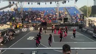 Filipino Dance - Tinikling in FIBA 3X3 World Tour Abu Dhabi 2021