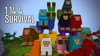 STEM VOOR DE BOUW CHALLENGE! - Settlercraft (Minecraft 1.14.4)