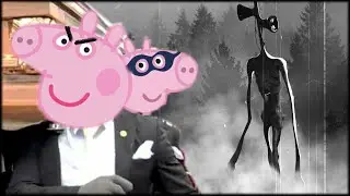 Peppa Pig + SIREN HEAD meme