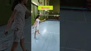 Badminton SERVE Technique 