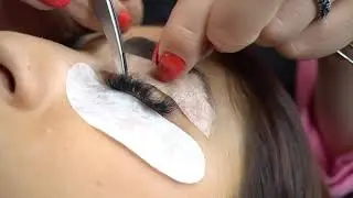 Эффект подводки 💯 Наращивание ресниц 👉🏼 комбинация объемов