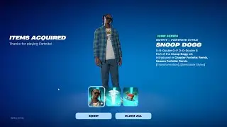 Buying the Snoop Dogg skin in Fortnite!