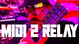 Build a MIDI to RELAY Box for Arduino