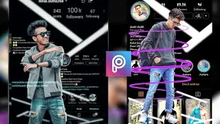 Viral Instagram Profile Futuristic Photo Editing In Picsart & Snapseed Insta Viral Photo Editing