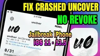 How to fix error uncover installation o iPhone - iOS 11 - 13.5