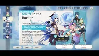 My First video of Genshin impact | Pulling for Ganyu | Will she be coming Home?