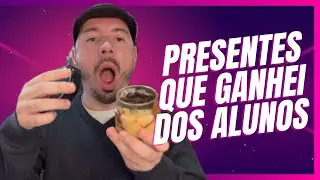 Presentes de Aniversário Que Ganhei dos Alunos