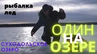 Один на озере. Озеро Суходольское, Ленинградская область. Alone on the lake. Lake Sukhodolskoe